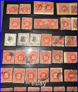 United States 1879-1985 Postage Due Stamps Doc Stamps New, Used & Cancelled Lot