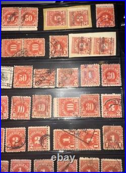 United States 1879-1985 Postage Due Stamps Doc Stamps New, Used & Cancelled Lot