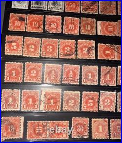 United States 1879-1985 Postage Due Stamps Doc Stamps New, Used & Cancelled Lot