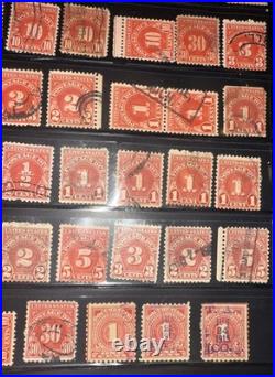 United States 1879-1985 Postage Due Stamps Doc Stamps New, Used & Cancelled Lot