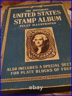 United States Boutique Stamp Collection In Jefferson Album Of 1960. Lots To See United States Boutique Stamp Collection In Jefferson Album Of 1960. Lots To See