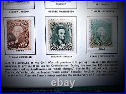 United States Civil War Issues Collection Of 1861-62