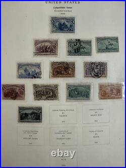United States Columbian Issue Stamps 1893 Used United States Columbian Issue Stamps 1893 Used