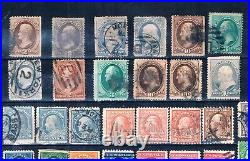 United States Early Lot 344 Used US stamps 19th C. Mid 20th Century