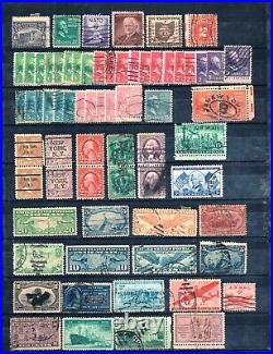 United States Early Lot 344 Used US stamps 19th C. Mid 20th Century