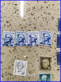 United States Lot Vintage stamps George Washington & other lot 19 stamps
