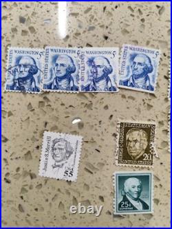 United States Lot Vintage stamps George Washington & other lot 19 stamps