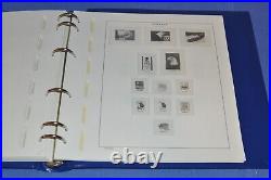 United States National Schaubek 6 ring Album 1981-1991 dustcase BlueLakeStamps