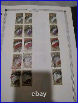 United States Panel Flag Stamps Generous Collection. 1920s Forward. Lots To See United States Panel Flag Stamps Generous Collection. 1920s Forward. Lots To See