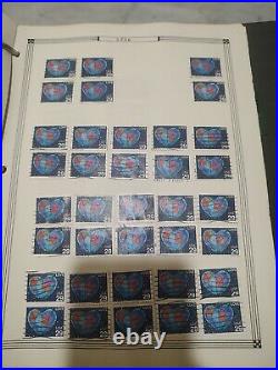 United States Panel Flag Stamps Generous Collection. 1920s Forward. Lots To See