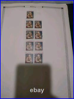 United States Panel Flag Stamps Generous Collection. 1920s Forward. Lots To See United States Panel Flag Stamps Generous Collection. 1920s Forward. Lots To See