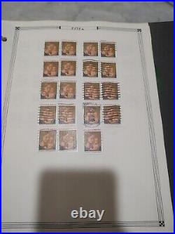 United States Panel Flag Stamps Generous Collection. 1920s Forward. Lots To See