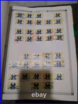 United States Panel Flag Stamps Generous Collection. 1920s Forward. Lots To See United States Panel Flag Stamps Generous Collection. 1920s Forward. Lots To See