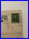 United States Post Stamp Benjamin Franklin Stamp One 1 Cent Rare Dark Green