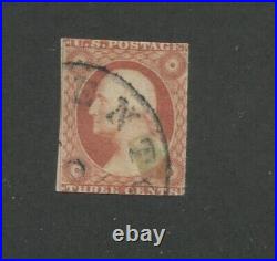 United States Postage Stamp #10 Used F/VF Postal Cancel