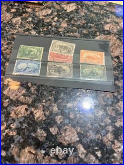 United States Postage Stamp, #285-291 Used, 1898