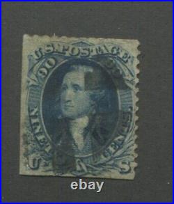 United States Postage Stamp #72 USED Average 90¢ Washington