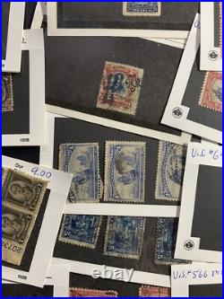 United States Postage Stamp LOT on 80 Cards SC #115739