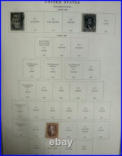 United States Postage Stamps 1862-68 Used