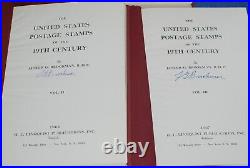 United States Postage Stamps 19th Century Brookman 3 vol BlueLakeStamps SIGNED