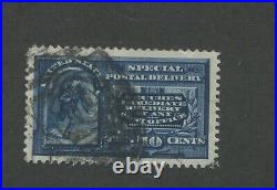 United States Special Delivery Postage Stamp #E4 Used Jumbo Margins
