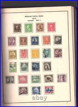 United States Stamp Album Nicklin 1934 CV 605.00 334 used stamps mb27