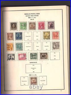 United States Stamp Album Nicklin 1934 CV 605.00 334 used stamps mb27