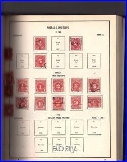 United States Stamp Album Nicklin 1934 CV 605.00 334 used stamps mb27