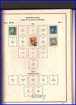 United States Stamp Album Nicklin 1934 CV 605.00 334 used stamps mb27