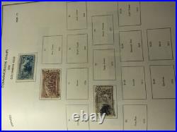 United States Stamp Album Whit Stamps United States Stamp Album Whit Stamps
