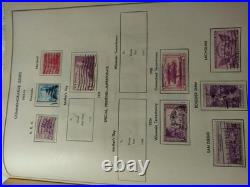 United States Stamp Album Whit Stamps United States Stamp Album Whit Stamps
