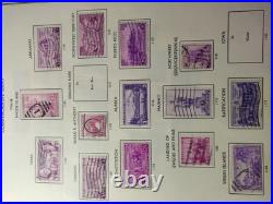 United States Stamp Album Whit Stamps United States Stamp Album Whit Stamps