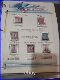 United States Stamp Collection 1870 Forward In White Ace Pages. Huge/Important