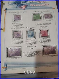 United States Stamp Collection 1870 Forward In White Ace Pages. Huge/Important