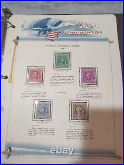 United States Stamp Collection 1870 Forward In White Ace Pages. Huge/Important