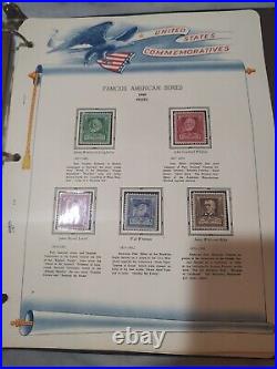 United States Stamp Collection 1870 Forward In White Ace Pages. Huge/Important