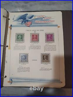 United States Stamp Collection 1870 Forward In White Ace Pages. Huge/Important