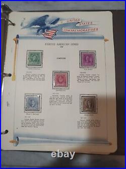 United States Stamp Collection 1870 Forward In White Ace Pages. Huge/Important