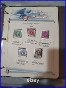 United States Stamp Collection 1870 Forward In White Ace Pages. Huge/Important