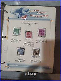 United States Stamp Collection 1870 Forward In White Ace Pages. Huge/Important