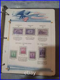 United States Stamp Collection 1870 Forward In White Ace Pages. Huge/Important