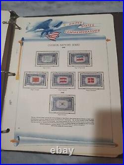 United States Stamp Collection 1870 Forward In White Ace Pages. Huge/Important