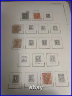 United States Stamp Collection From 1851 Fwd In University Album. Lots Of Hi Val