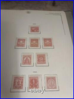 United States Stamp Collection From 1851 Fwd In University Album. Lots Of Hi Val