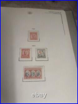 United States Stamp Collection From 1851 Fwd In University Album. Lots Of Hi Val