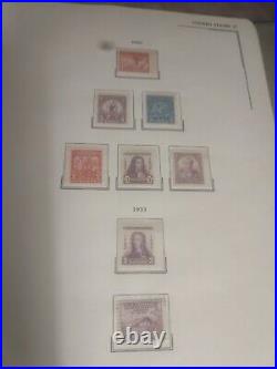 United States Stamp Collection From 1851 Fwd In University Album. Lots Of Hi Val