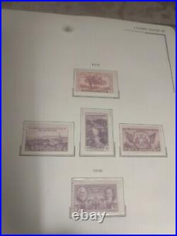 United States Stamp Collection From 1851 Fwd In University Album. Lots Of Hi Val