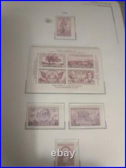 United States Stamp Collection From 1851 Fwd In University Album. Lots Of Hi Val