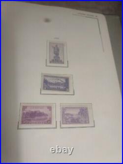 United States Stamp Collection From 1851 Fwd In University Album. Lots Of Hi Val