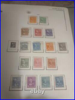 United States Stamp Collection From 1851 Fwd In University Album. Lots Of Hi Val